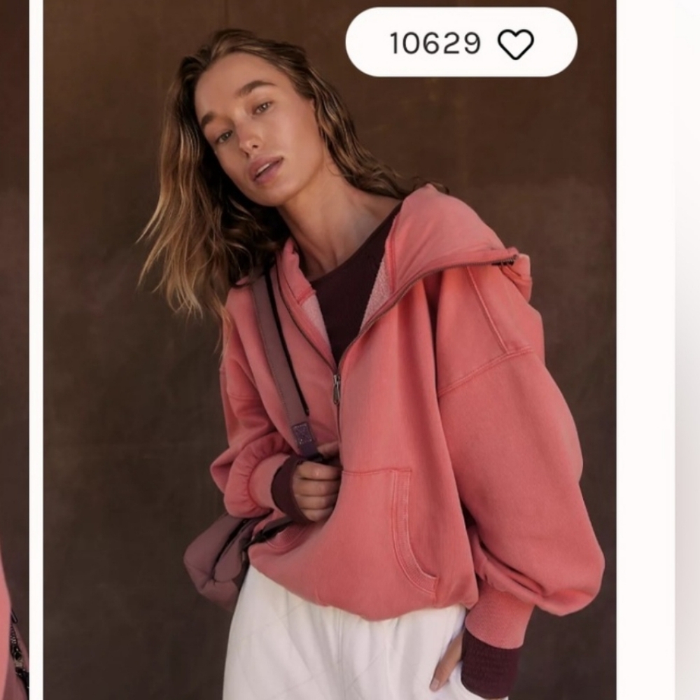 FP Movement Shelter Hoodie - washed peach - Picture 2 of 13